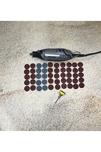 BGA Dremel geleneksel gravür makinesi cırt zımpara seti 25mm