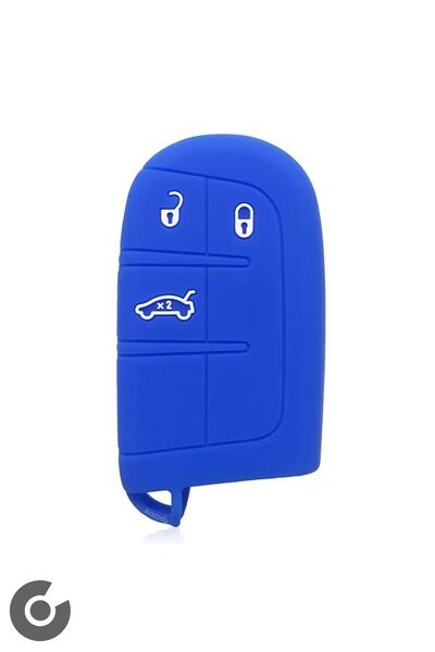 Alazpay غطاء حماية لمفتاح السيارة من السيليكون لسيارة فيات إيجيا 500X جيب جرا...