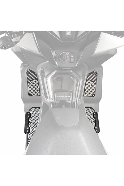 GP KOMPOZİT Honda Forza 250 2018-2025 Uyumlu Basamak Alüminyum Gri