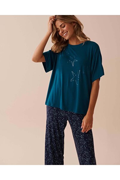 La Vie en Rose Soft Jersey Drop Shoulder T-shirt