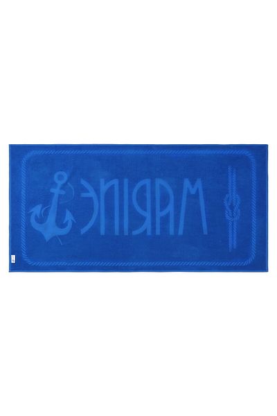 ANEMOSS Prosop de Plaja Anchor Albastru 140x70 Cm