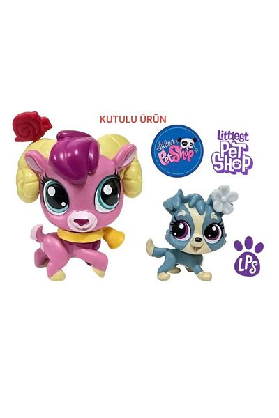 Littlest Pet Shop Mini and Puppy Lamb and Dog Lps Wonderful Special Set Mini's Pet Shop