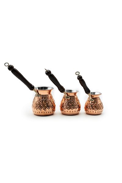 ANTEPSEPETİ Copper Bucket Coffee Cotton Set
