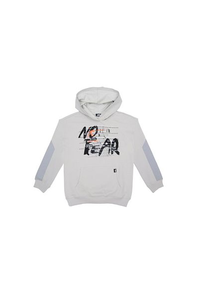 No Fear Boy's Gray Hooded Sweatshirt