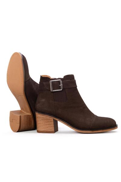 Gusse Γυναικείες μπότες Ariane από γνήσιο δέρμα Nubuck 304-1