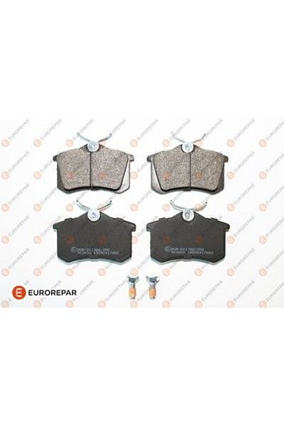 EUROREPAR Brake Pad - Arkız 307 Peak, Crossland Megan Ii Goal 1619790680
