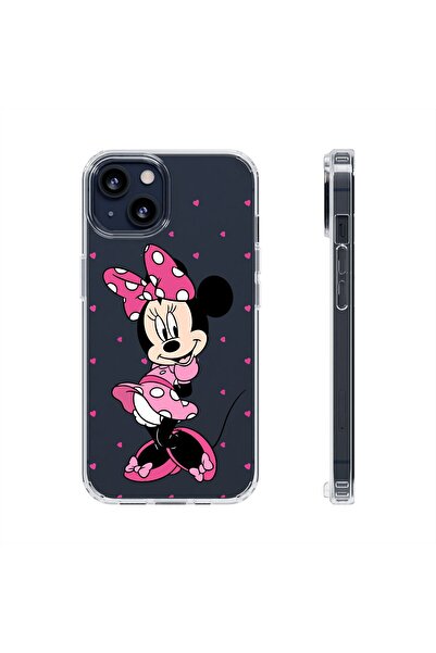 izzytech حافظة هاتف مطبوعة شفافة لهاتف آيفون 16 برو حافظة هاتف متينة بنمط