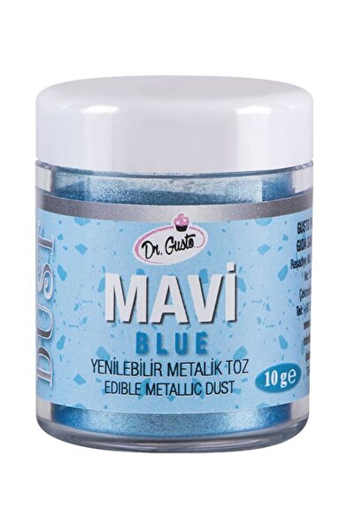 Dr. Gusto Metalik Toz 10 Gr - Mavi