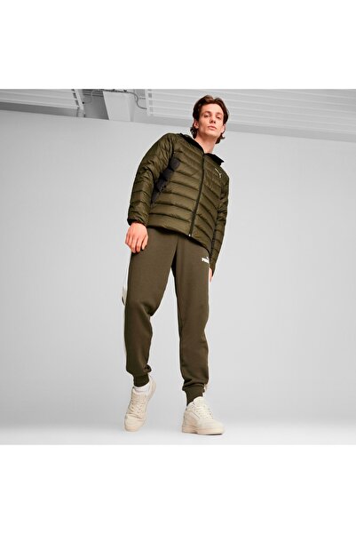 Puma Packlite Hooded down Men's Khaki Hooded Coat