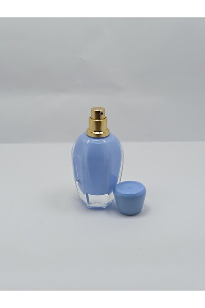 ANADOLU PARFÜM Boş Parfüm Kolonya Şişesi Tekrar Dolum Yapılabilir 50 Ml Mavi
