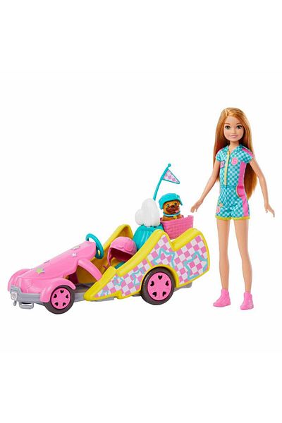 NECO TOYS بار بي ستايسي تفعل مجموعة ألعاب Go-Kart HRM08
