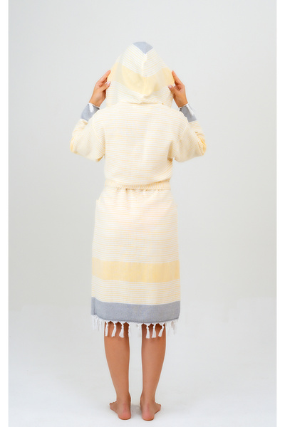 EMİLLİE ΠΕΤΣΕΤΑ MİRA ΜΠΑΝΙΟΥ ΠΕΣΤΕΜΑΛ UNISEX - 100% ΒΑΜΒΑΚΙ