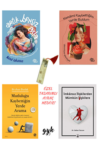 Yan Pasaj Yayınevi Artık Bensiz Asla-Kendimi Kaybettiğim-Mutluluğu Kaybettiği...