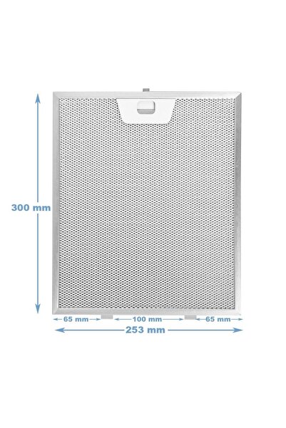 Home 4055081220  300x253mm Davlumbaz Yağ Filtresi Extractor Aspiratör Gres Fi...