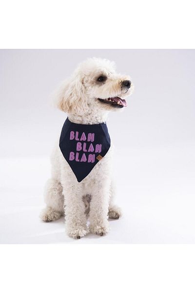 Pawstar Bla Bla Bla Cat Dog Scarf Pet Bandana