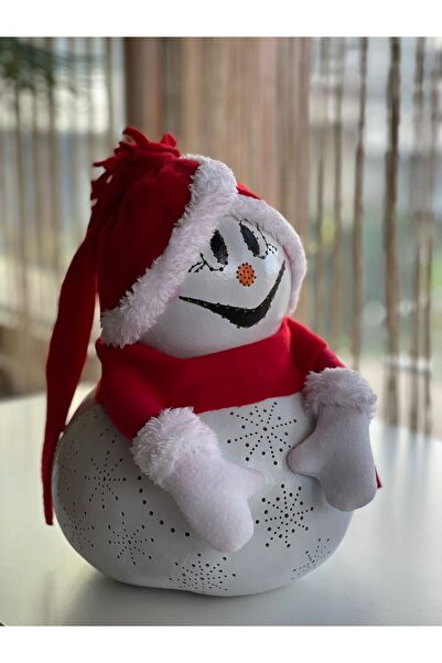 Mady Aksesuar Χριστουγεννιάτικο Χριστουγεννιάτικο Στολίδι Χιονάνθρωπος με LED...
