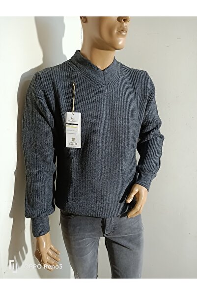 COTTRE Светр з кашеміру з V-подібним вирізом