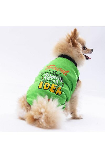 Pawstar Green Travel Cat Dog Sweatshirts - Cat Dog Outfit