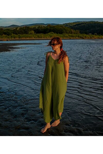 Butik Kadın muslin tulum