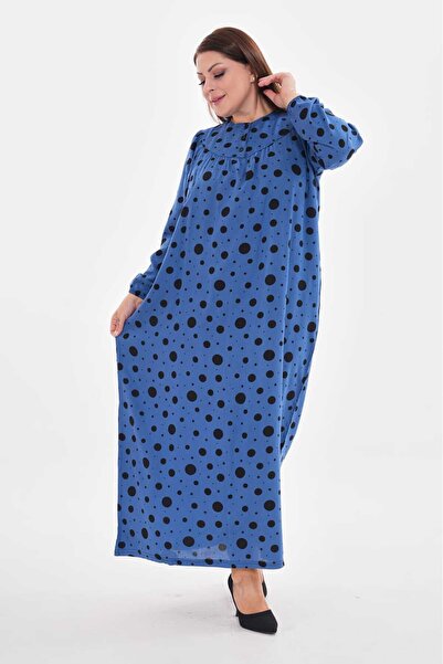 SALAT HEDİYELİK Elbise Anne Elbise Robalı Elbise Büyük Beden Elbise