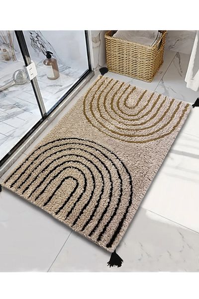 Chilai Home Clara White 60x100 cm Βαμβακερό Χαλάκι Σκέψης
