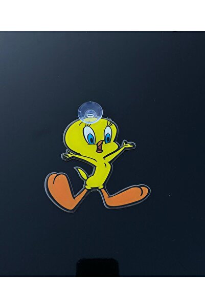 Genel Markalar Çizgi Film Karakter Tweety Vantuzlu Araba Oto Cam Süsü