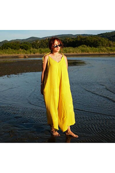 Butik Kadın muslin tulum