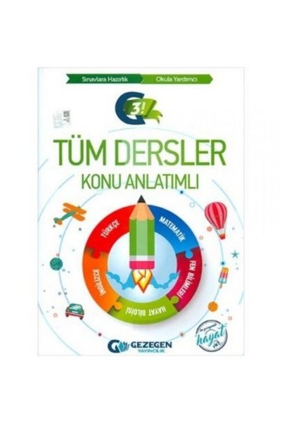 Gezegen Yayıncılık 3. Sınıf Tüm Dersler Konu Anlatımlı