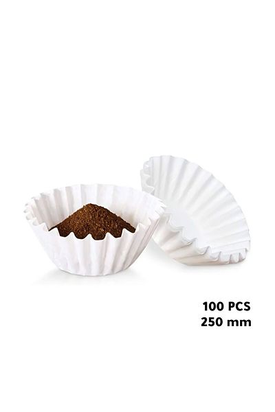 MIBRU Coffee of the day wave shape 250mm filter for drip coffee of the day Set of 100pcs