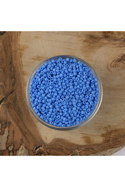 Prestij Boncuk Plave ABC perle od peska - 3 mm, 500 grama, 8/0-43B