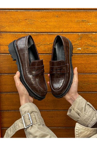 Crocs leather loafers clearance