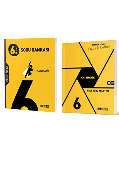 En Yayınları 6. Sınıf Hız Matematik Etkinlik Defteri +Soru Bankası 2025