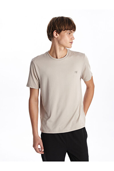 LC Waikiki Ανδρικό μπλουζάκι με κοντό μανίκι χτενισμένο βαμβακερό λαιμό