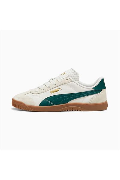 Puma Club 5V5 Lux Og White Men's Rubber Sole Sneaker Sports Shoes - 397450 03