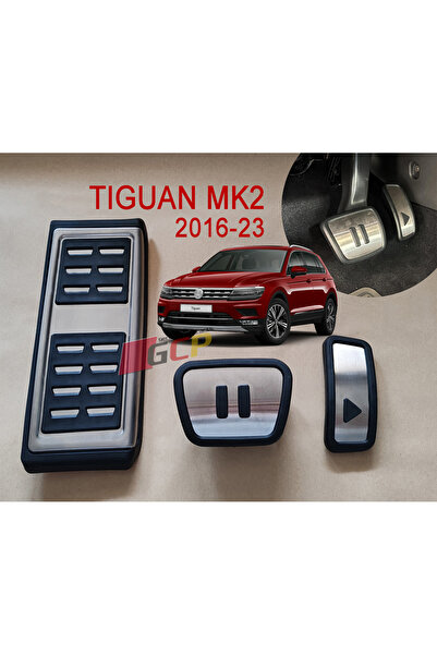 GCP German Car Parts TIGUAN MK2 Play Pause Pedal Seti - TIGUAN Krom Spor Pedal