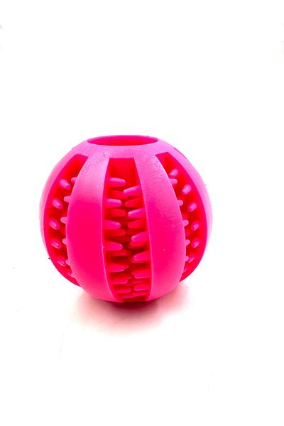 Tasma Market Rubber Reward Dog Play Ball with Food Reservoir