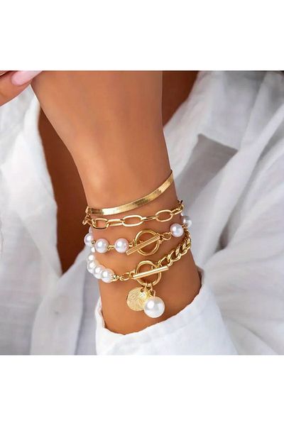 Store Luxury Design 4 Piece Bracelet Set