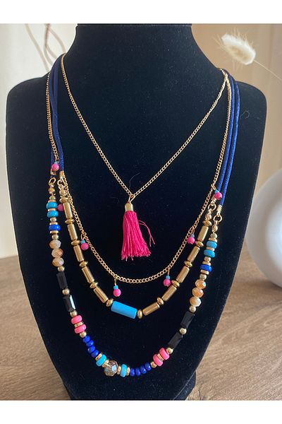 Store Bohemian Style Multi Layer Beach Necklace