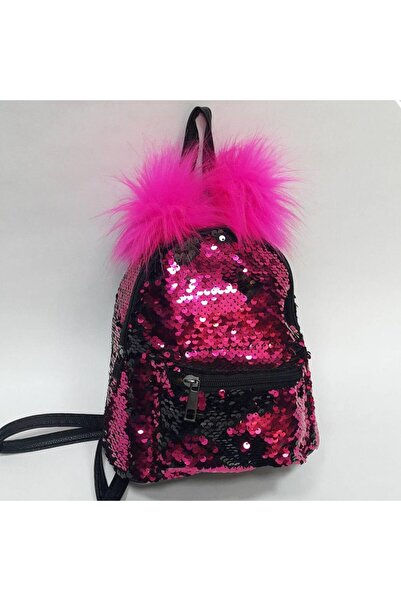Sanalbolluk Ponponlo Kız Çocuk Çantası Pullu
