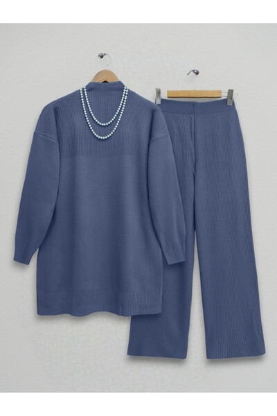 Modamorfo Half-Neck Knitwear Suit