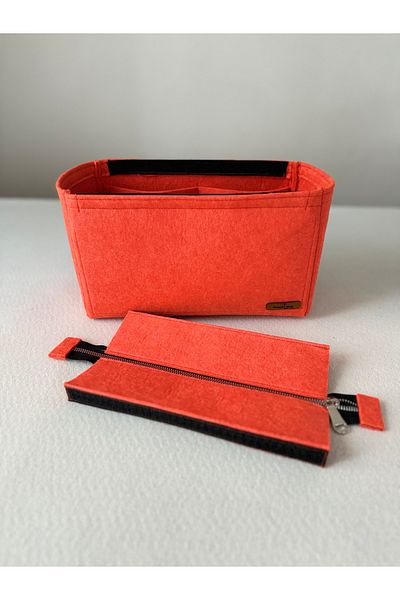 Keçelove B. Heur Tote Bag - Zipper Bag, Organizer Inside
