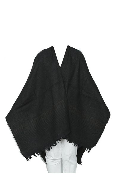 Sanalbolluk Brown Color Fish Back Model Poncho