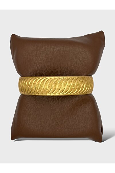 Arnes Jewelry Çelik 22 Ayar Altın Kaplama Bilezik