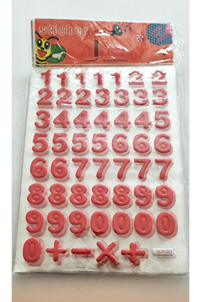 Modellino Kabartma Sticker Etiketler 30x17cm Emoji Kalp Hayvanlar Bayrak Meyv...