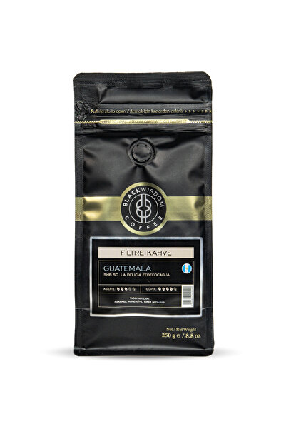 Black Wisdom غواتيمالا - Shb Sc. لا ديليشيا فيديكوكاجوا قهوة مفلترة 250 جرام