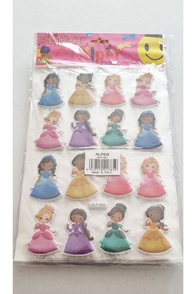 Modellino Autocolant cu relief Emoji de 30x17cm - Păsări cu fața zâmbitoare cu inimă, animale, steag, fructe și model de fluture