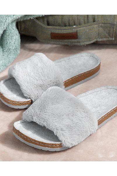 English Home Γυναικείες παντόφλες σπιτιών Ashley Felt 37 Grey