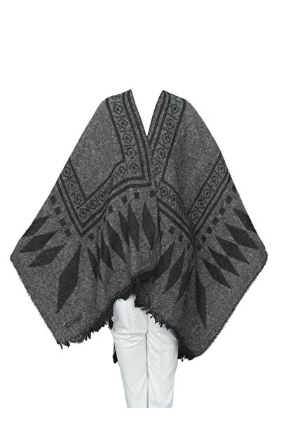 Sanalbolluk Gri Renk Baklava Desen Panço