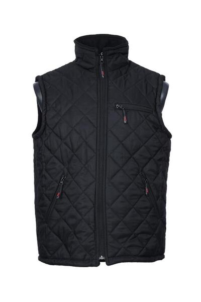 Sanalbolluk Black Color Diamond Stitched Sports Model Inflatable Vest