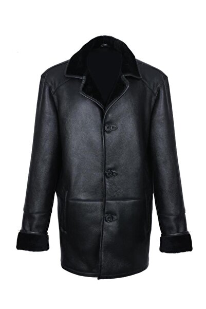 Sanalbolluk Three Button Men's Fur Coat